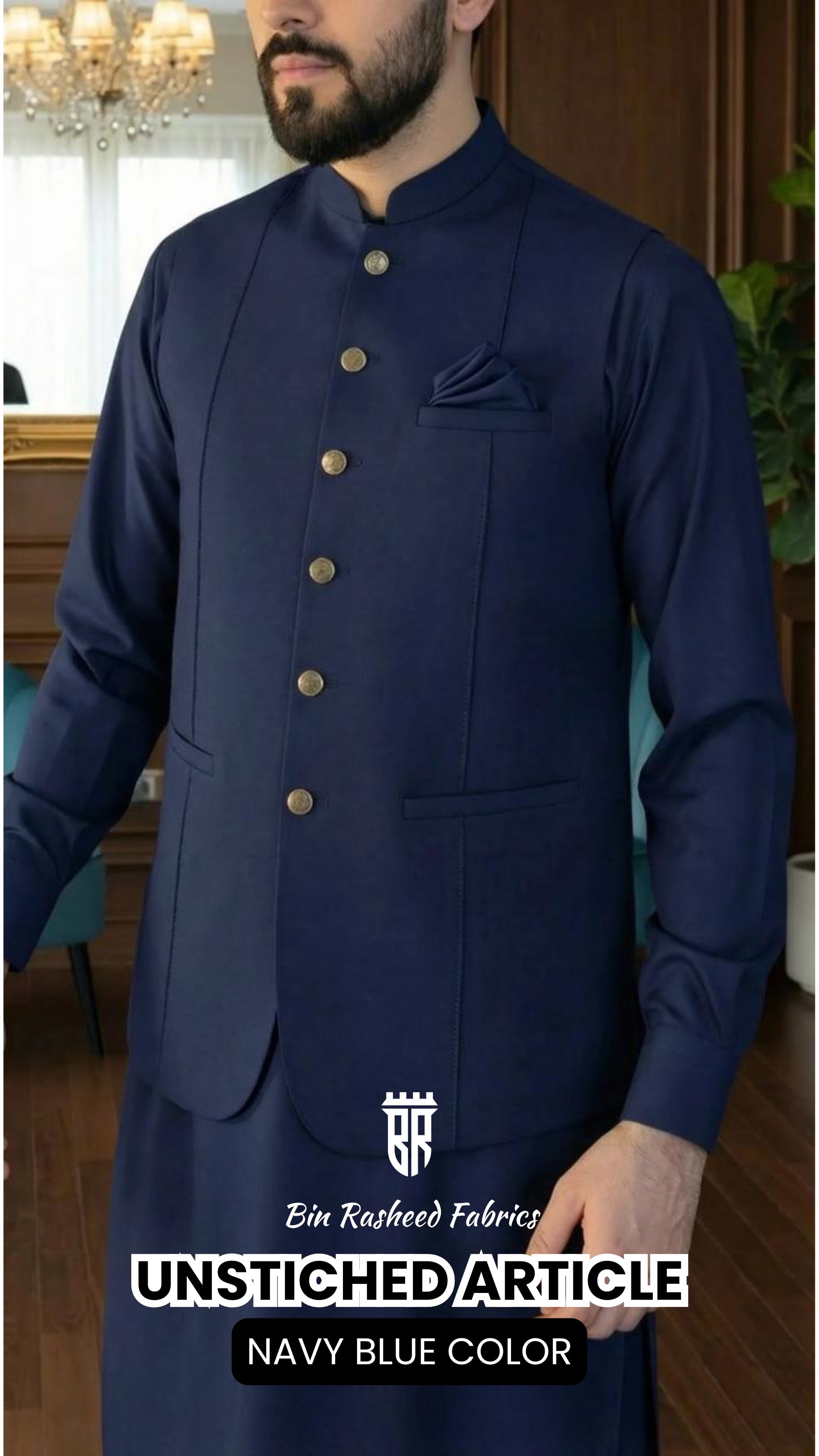Men’s Wrinkle-Free Unstitched Fabric – Bin Rasheed Fabrics