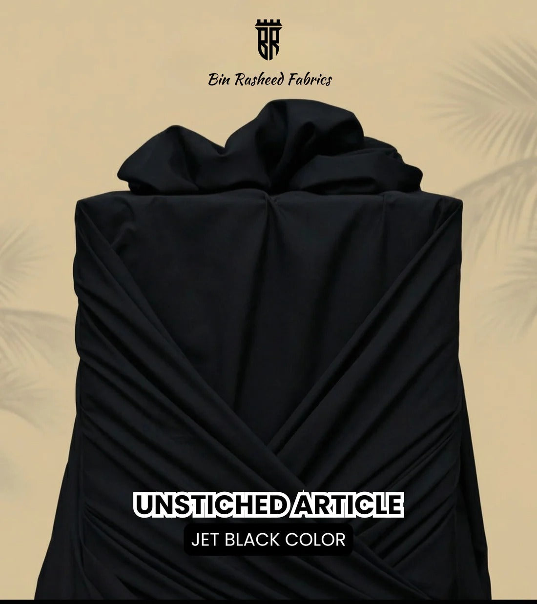 Jet Black  – 4-Season Wrinkle-Free Fabric