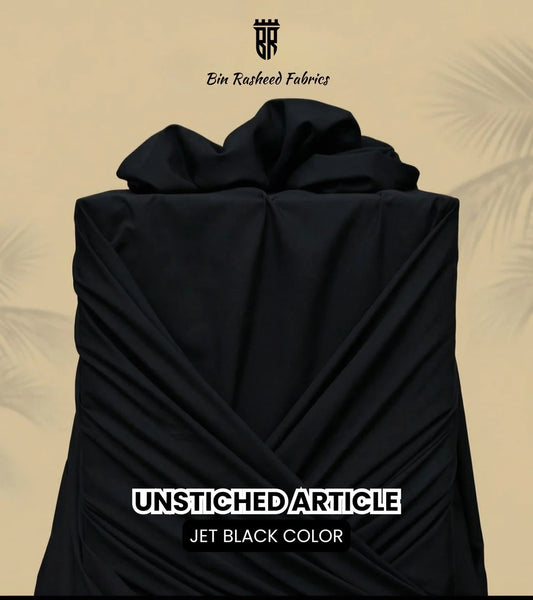 Jet Black  – 4-Season Wrinkle-Free Fabric