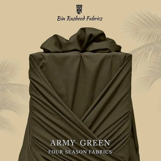 Army Green– 4-Season Wrinkle-Free Fabric