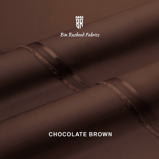 Choclate Brown – 4 - Season Wrinkle - Free Fabric - Bin Rasheed Fabrics