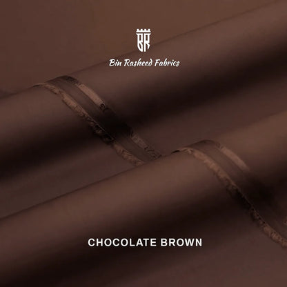 Choclate Brown – 4 - Season Wrinkle - Free Fabric - Bin Rasheed Fabrics