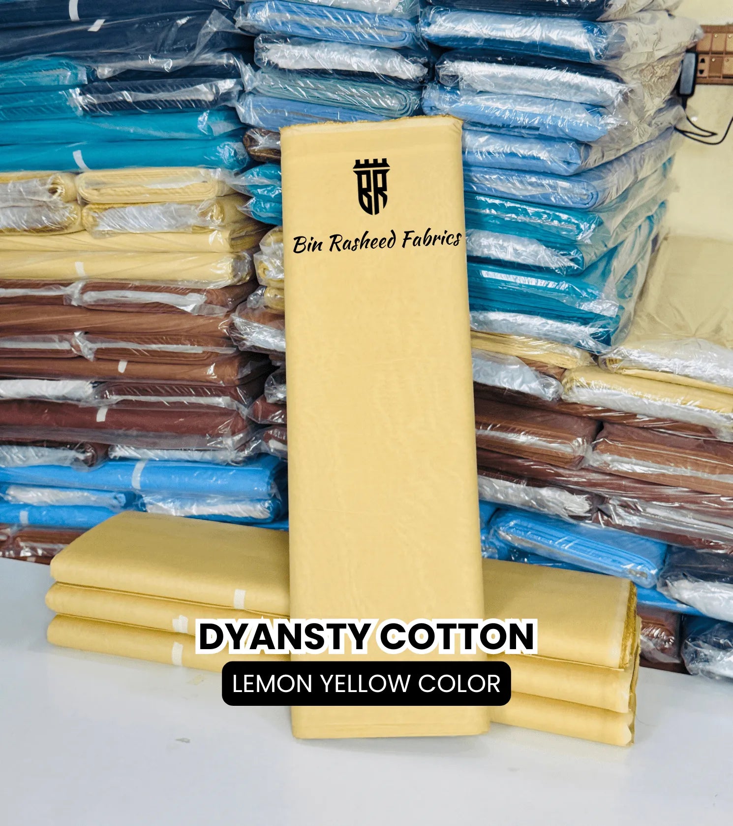Dynasty Cotton – 100% Pure Cotton Unstitched Fabric - Bin Rasheed Fabrics