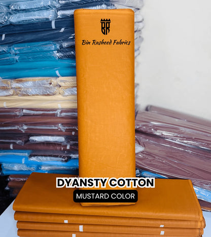 Dynasty Cotton – 100% Pure Cotton Unstitched Fabric - Bin Rasheed Fabrics
