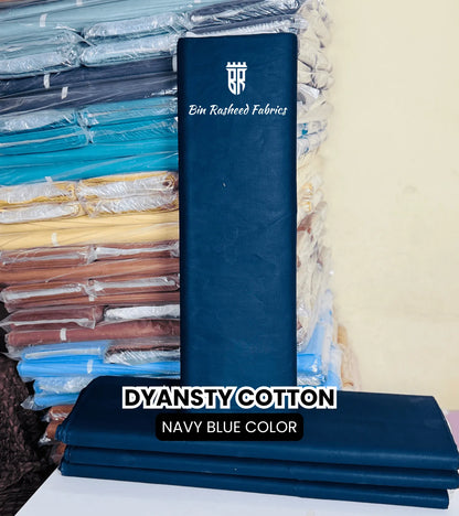 Dynasty Cotton – 100% Pure Cotton Unstitched Fabric - Bin Rasheed Fabrics
