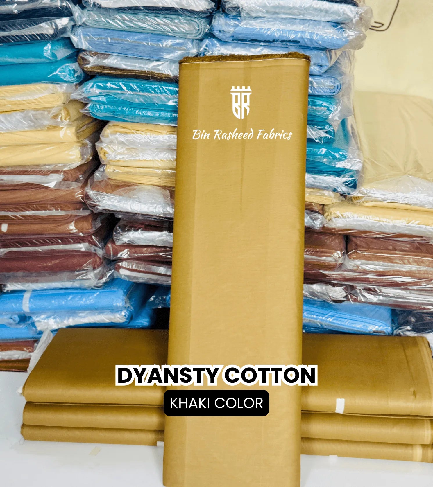 Rasheed Cloth Dynasty Cotton – 100% Pure Cotton Unstitched Fabric – Bin Rasheed Fabrics