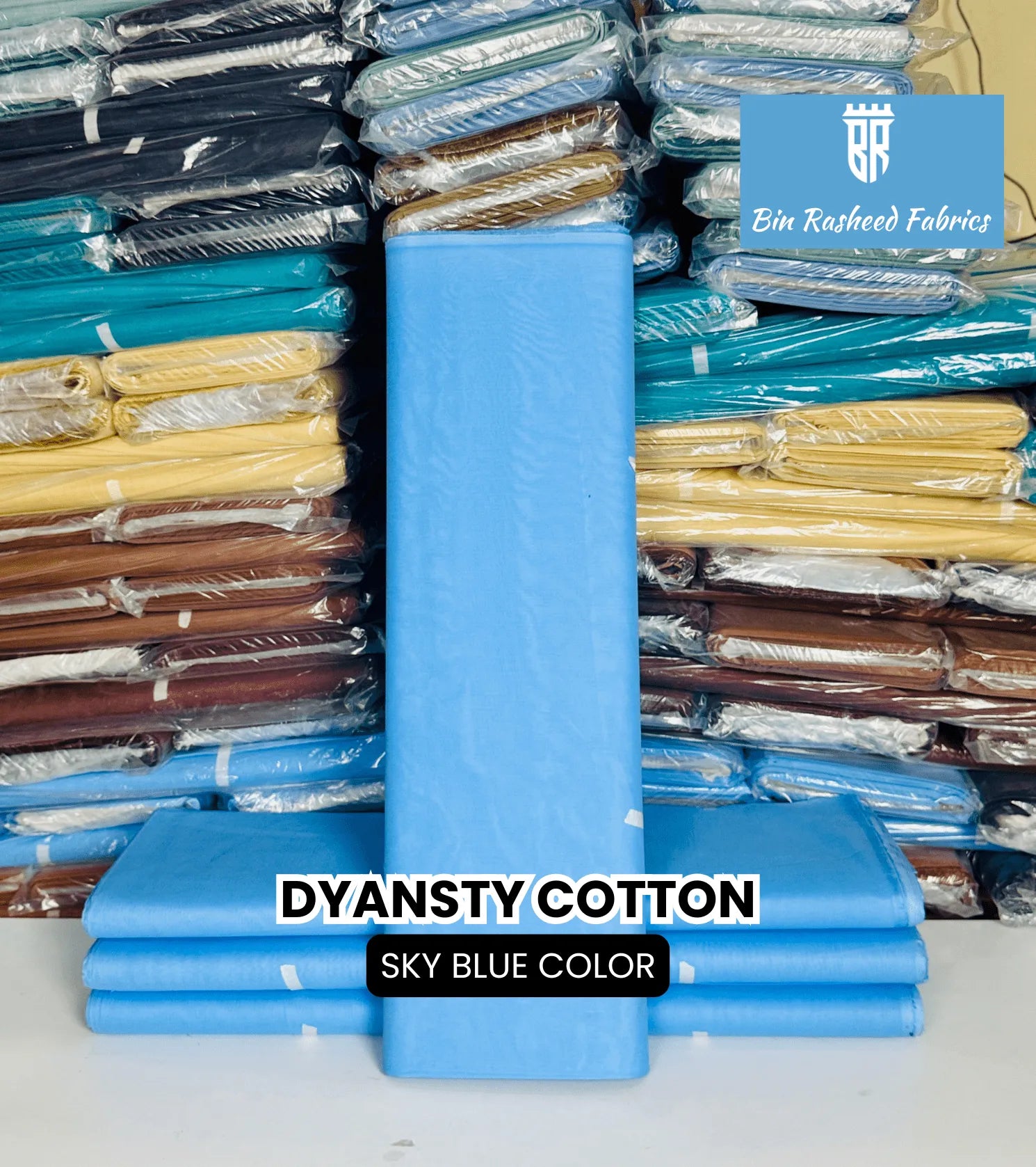 Dynasty Cotton – 100% Pure Cotton Unstitched Fabric - Bin Rasheed Fabrics