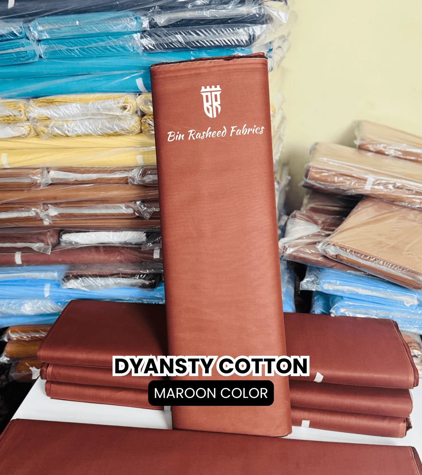 Dynasty Cotton – 100% Pure Cotton Unstitched Fabric - Bin Rasheed Fabrics