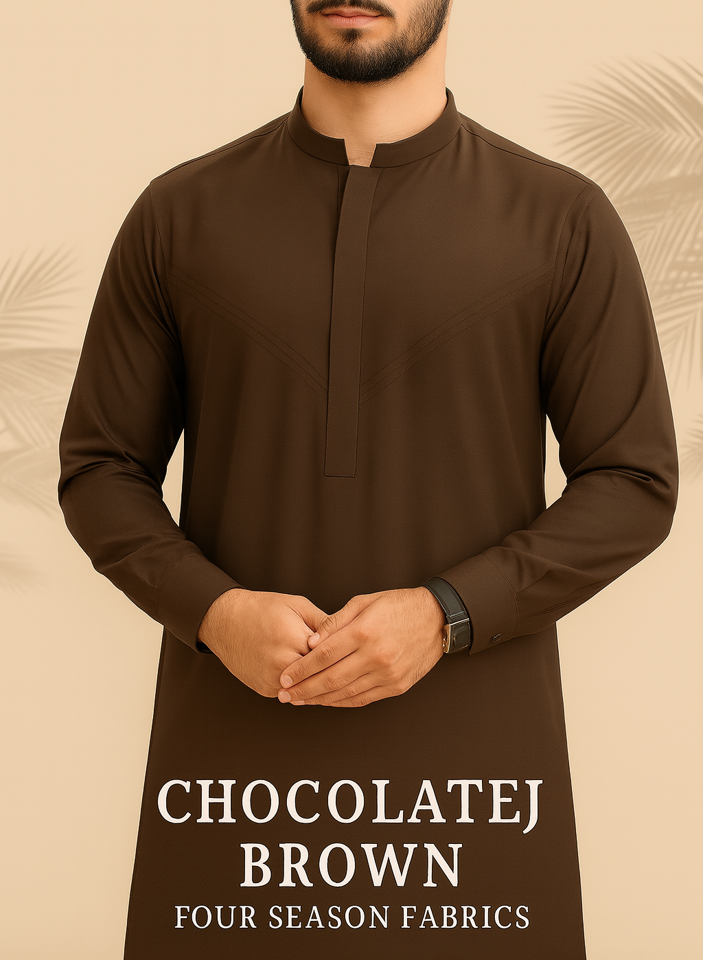 Tropical Wash & Wear – Blended Soft & Wrinkle-Free Fabric (Unstitched )