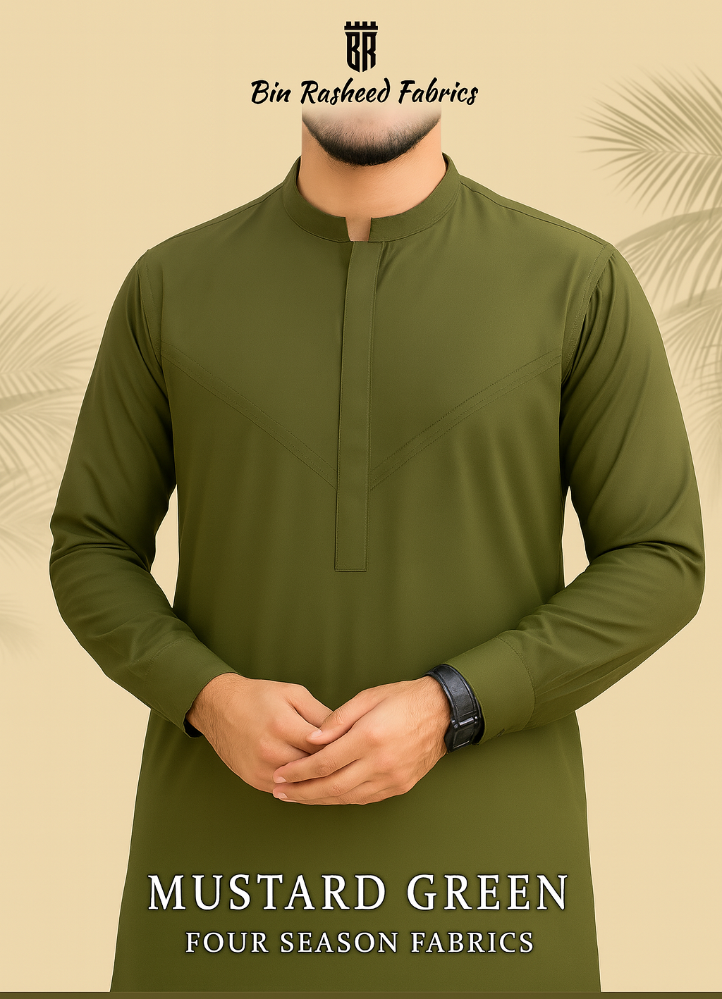 Tropical Wash & Wear – Blended Soft & Wrinkle-Free Fabric (Unstitched )