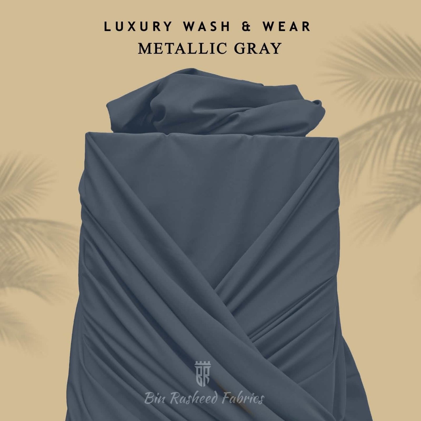 Lime Gold– 4 - Season Wrinkle - Free Fabric - Bin Rasheed Fabrics