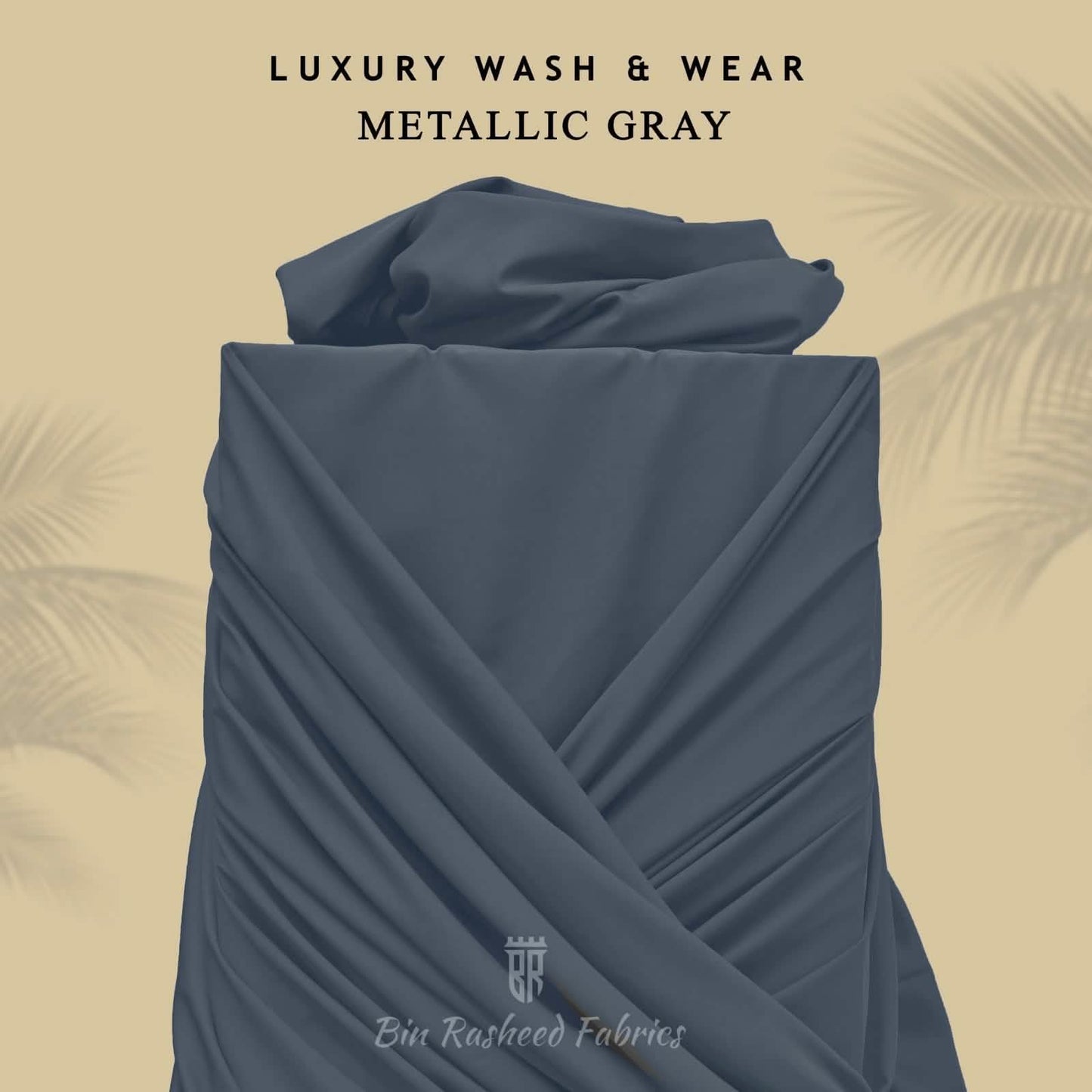 Lime Gold– 4 - Season Wrinkle - Free Fabric - Bin Rasheed Fabrics