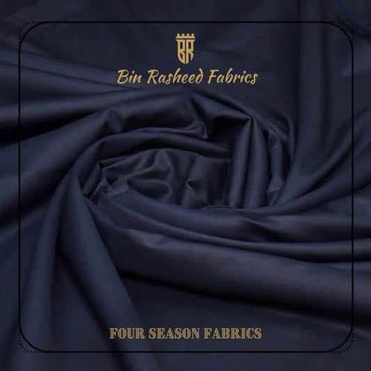 Navy Blue – 4 - Season Wrinkle - Free Fabric - Bin Rasheed Fabrics