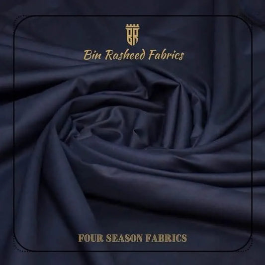 Navy Blue – 4 - Season Wrinkle - Free Fabric - Bin Rasheed Fabrics